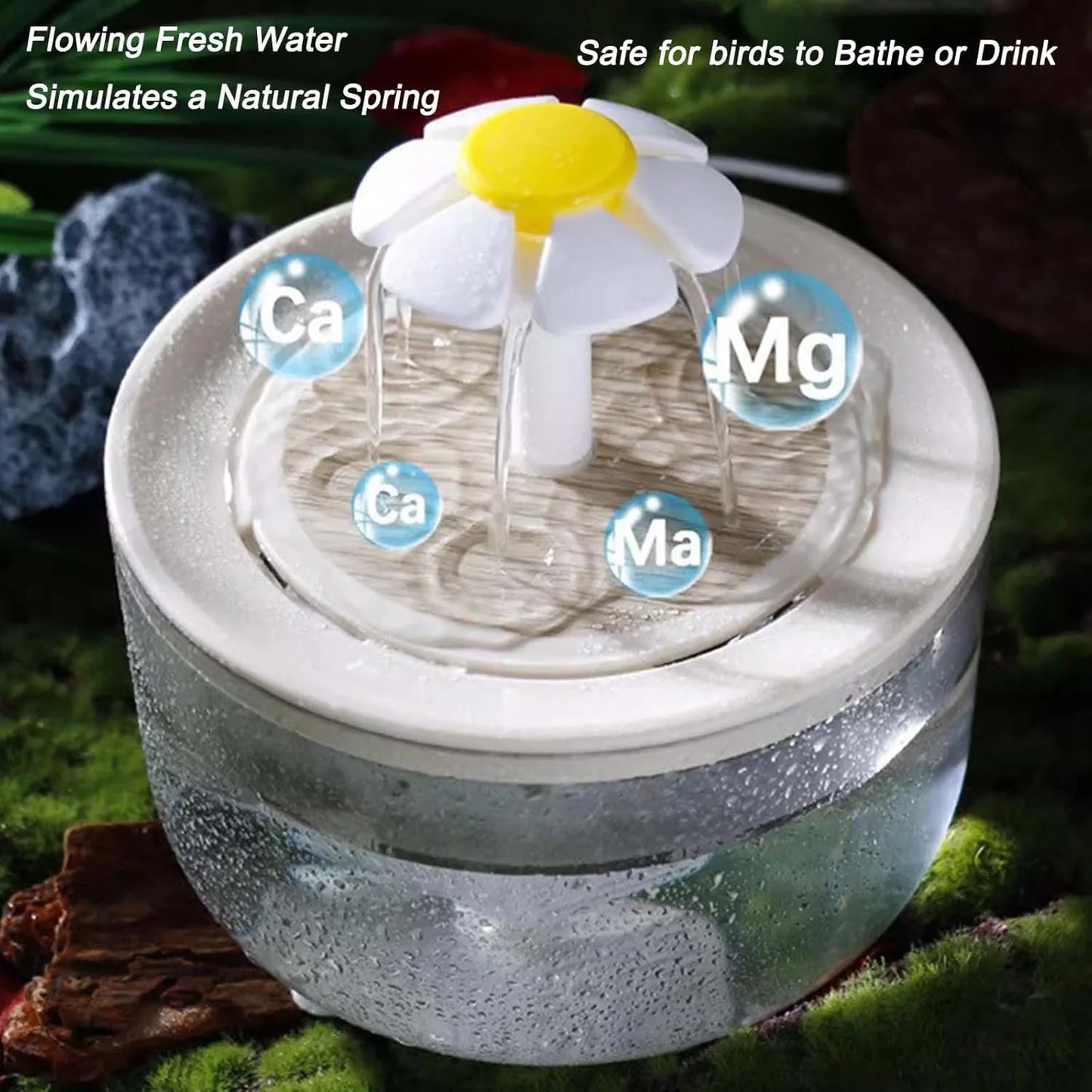 Automatic Indoor Bird Bath Fountain