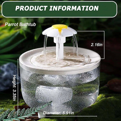 Automatic Indoor Bird Bath Fountain