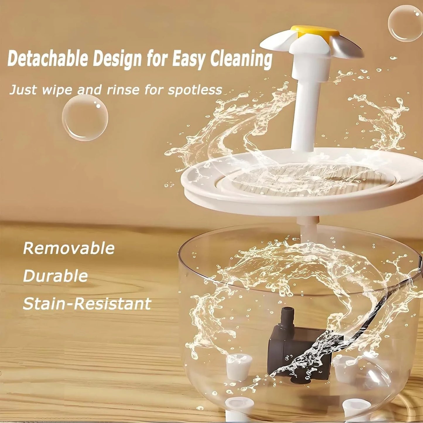 Automatic Indoor Bird Bath Fountain