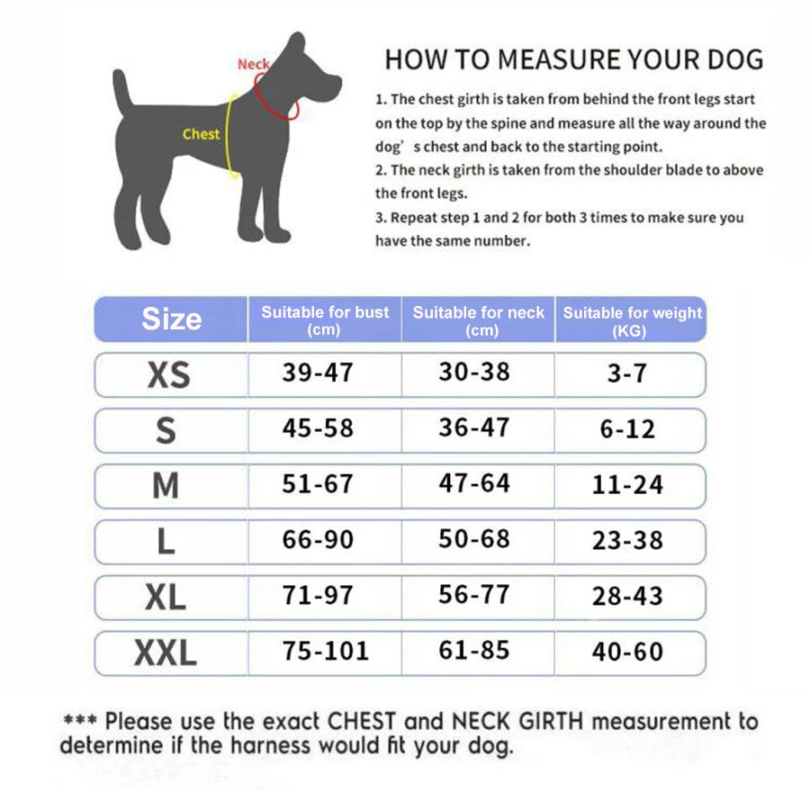 Dog Harness NO PULL Reflective Breathable Adjustable Pet Harness Vest with ID Custom Patch O