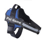 Dog Harness NO PULL Reflective Breathable Adjustable Pet Harness Vest with ID Custom Patch O