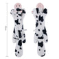 Funny Simulated Animal No Stuffing Dog Toy with Squeakers Durable Stuffingless Plush Squeaky Dog Chew
