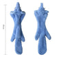Funny Simulated Animal No Stuffing Dog Toy with Squeakers Durable Stuffingless Plush Squeaky Dog Chew