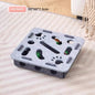 Cat  Toy Felt Puzzle Box Cat Exercise Toy With Ball Indoor Sports  Hunting Cat Toys