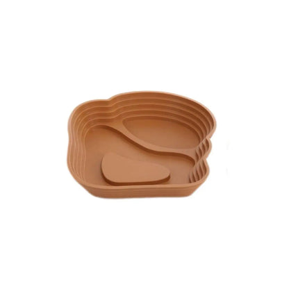 Step-Style Reptile Basin, Special Drinking Bath Pool for Semi-Aquatic Turtles, Large Space Landscape Breeding Tray
