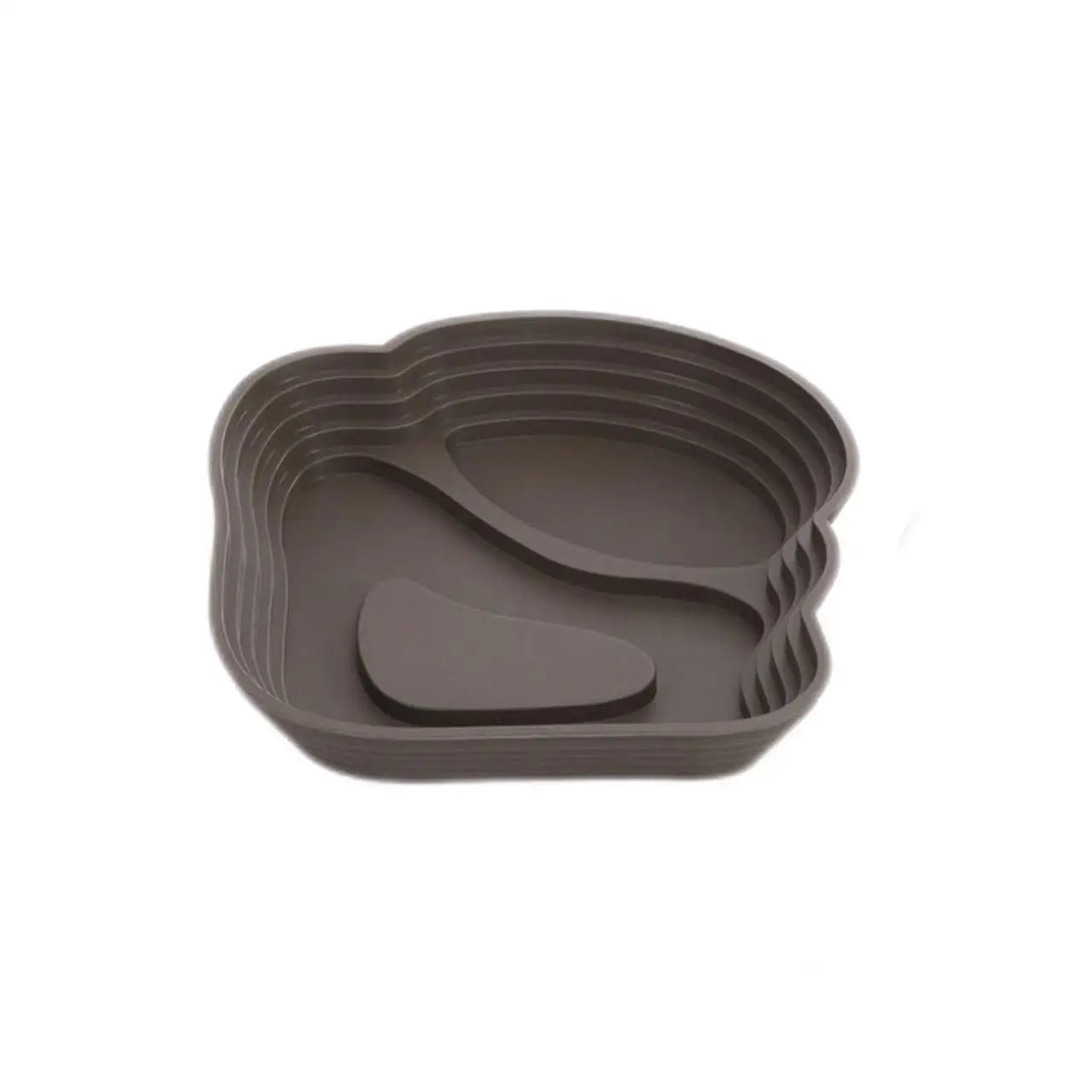 Step-Style Reptile Basin, Special Drinking Bath Pool for Semi-Aquatic Turtles, Large Space Landscape Breeding Tray