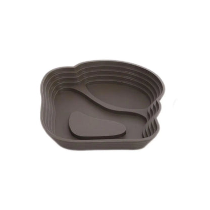 Step-Style Reptile Basin, Special Drinking Bath Pool for Semi-Aquatic Turtles, Large Space Landscape Breeding Tray