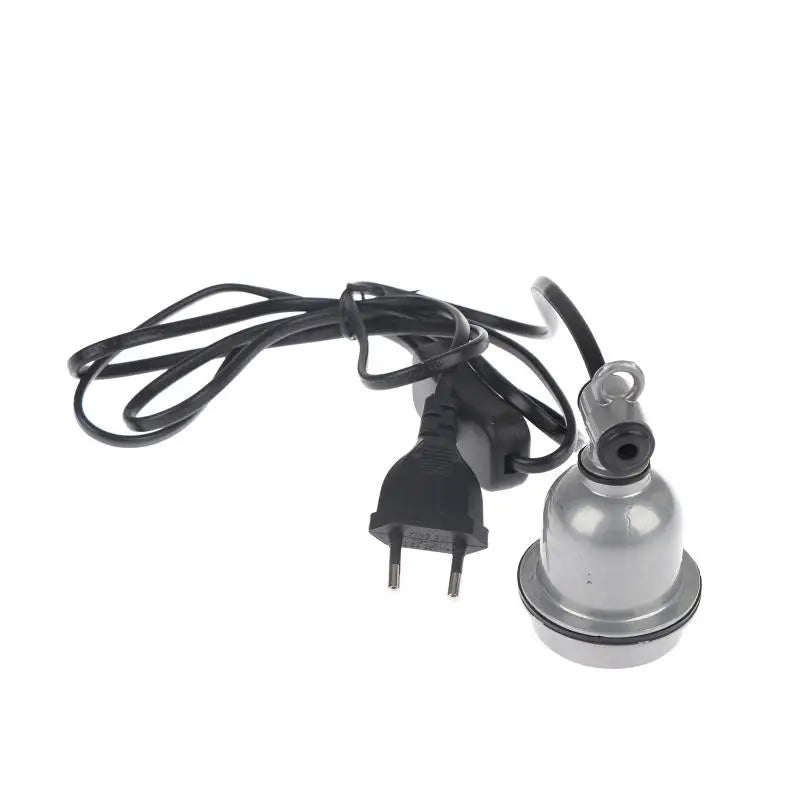 E27 Spiral Socket Reptile Heating Lamp Holder Power Cord with Control Switch for Pet Tortoise Snake Tank Habitat