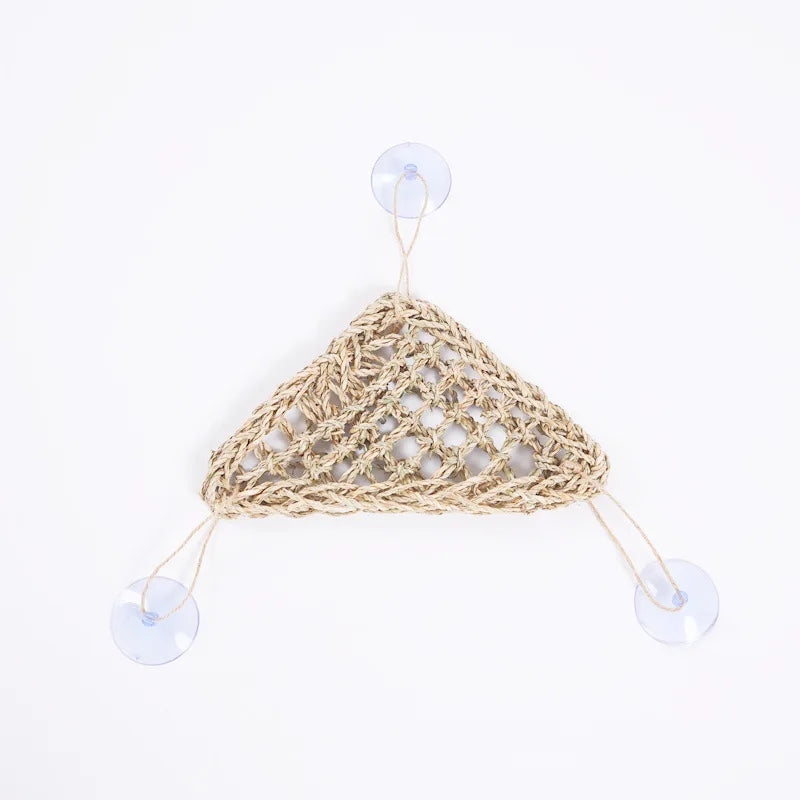 Bearded Dragon Hammock Reptile Lounger for Chameleon Lizards Gecko Snakes Lguana Reptiles Geckos Grass Cushion Pet Bed Swing