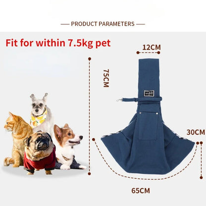 Comfortable Dog Bag Pet Crossbody Shoulder Bag Outdoor Travel Portable Cat Puppy Sling