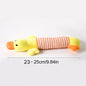 Funny Simulated Animal No Stuffing Dog Toy with Squeakers Durable Stuffingless Plush Squeaky Dog Chew