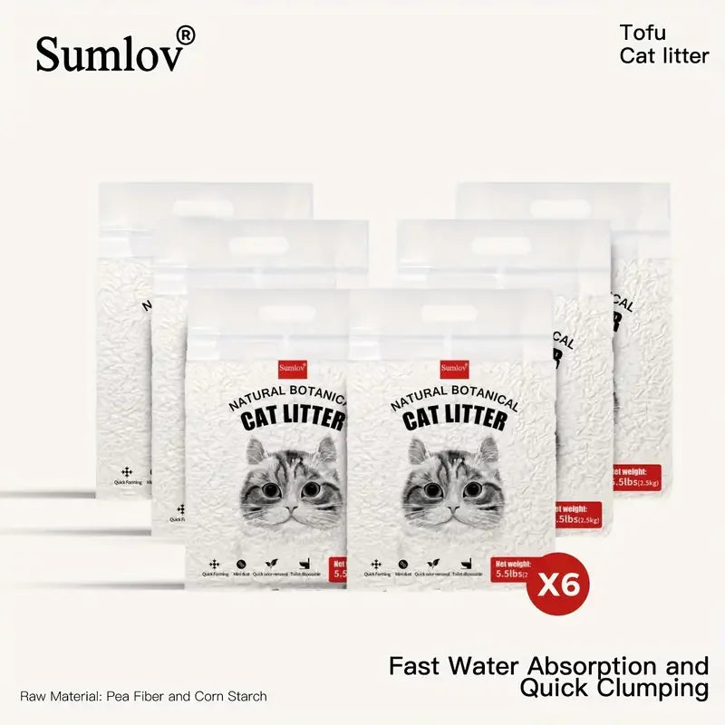 Dust-Free, Flushable, Odor Control Cat Litter