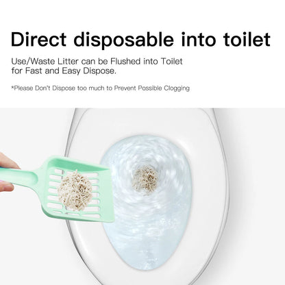 Dust-Free, Flushable, Odor Control Cat Litter