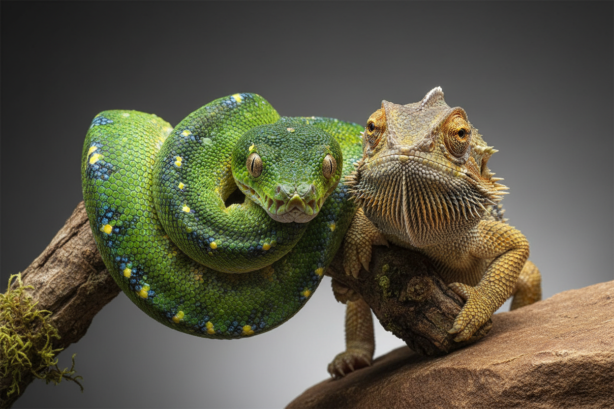 Photo Realistic Reptiles